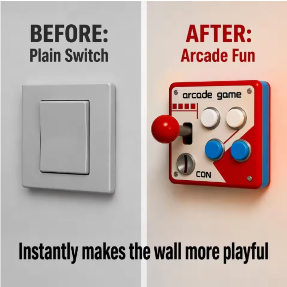 Retro Gaming Style - Cubierta de Joystick Retro para Arcade,