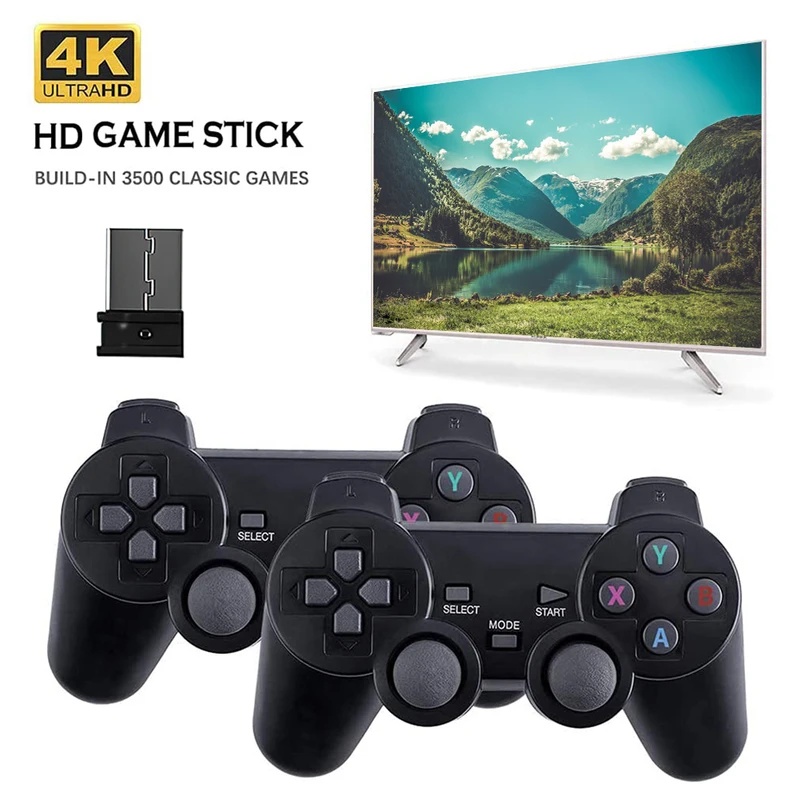 Retro Gaming X2 - Control de Juego Inalámbrico 2.4G Sin