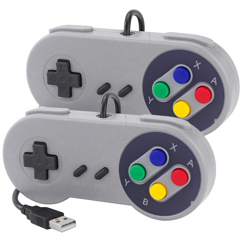 Retro Gaming Raspberry Pi 5 - 2 uds USB Gamepad Gaming Joystick