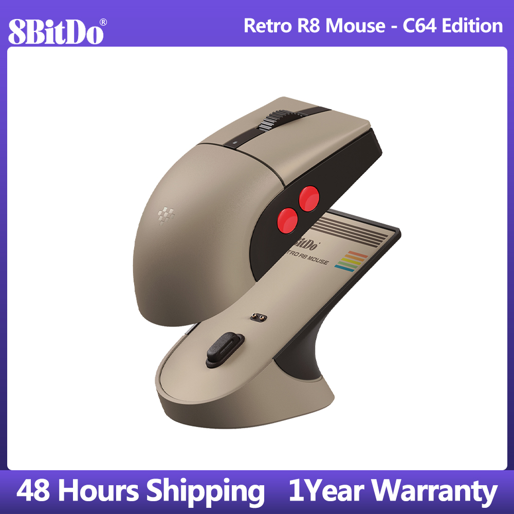 Ratón Retro R8 de 8BitDo con M - Retro Gaming Style reseña y precio