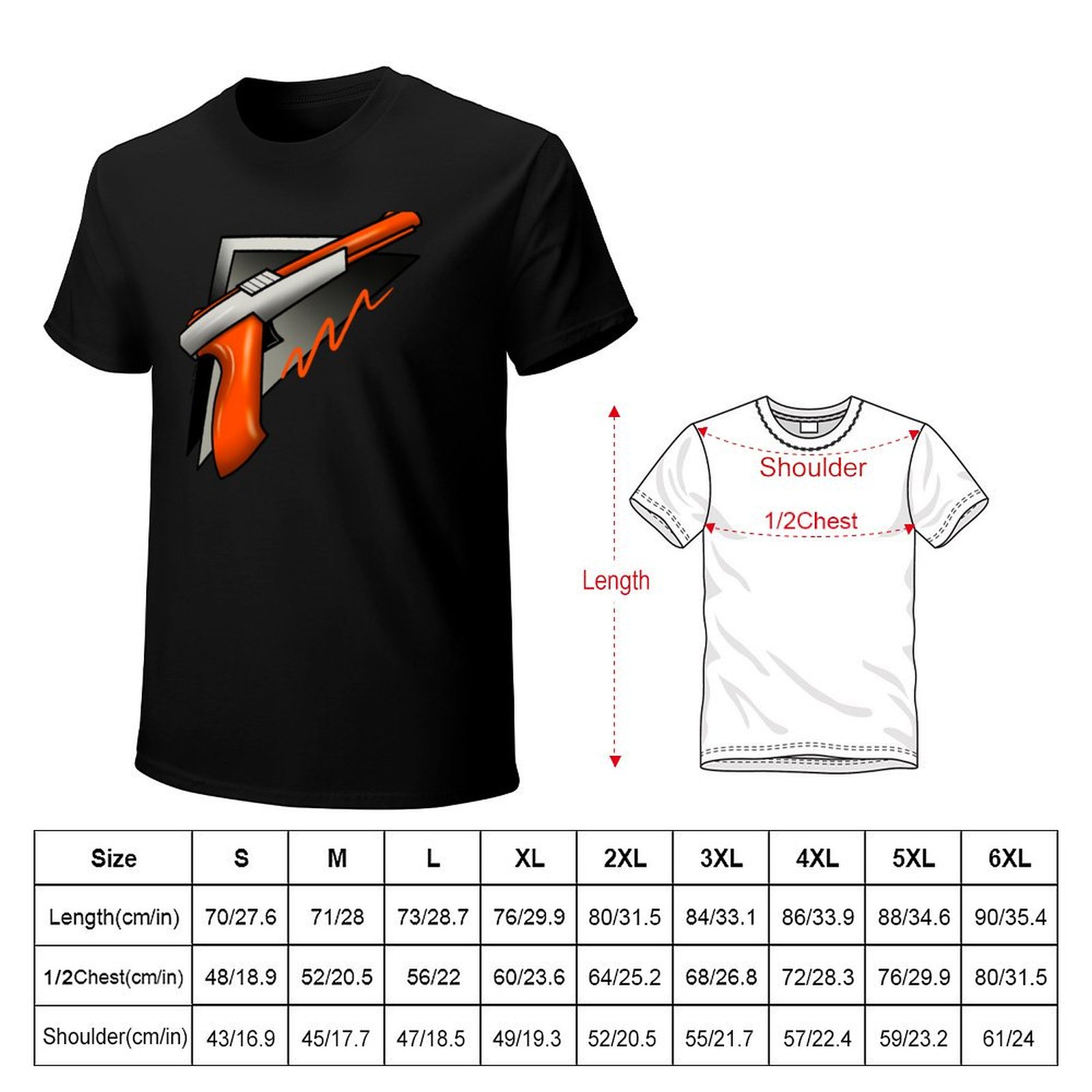 Camiseta con diseño de pistola - Retro Gaming Light Gun reseña y precio