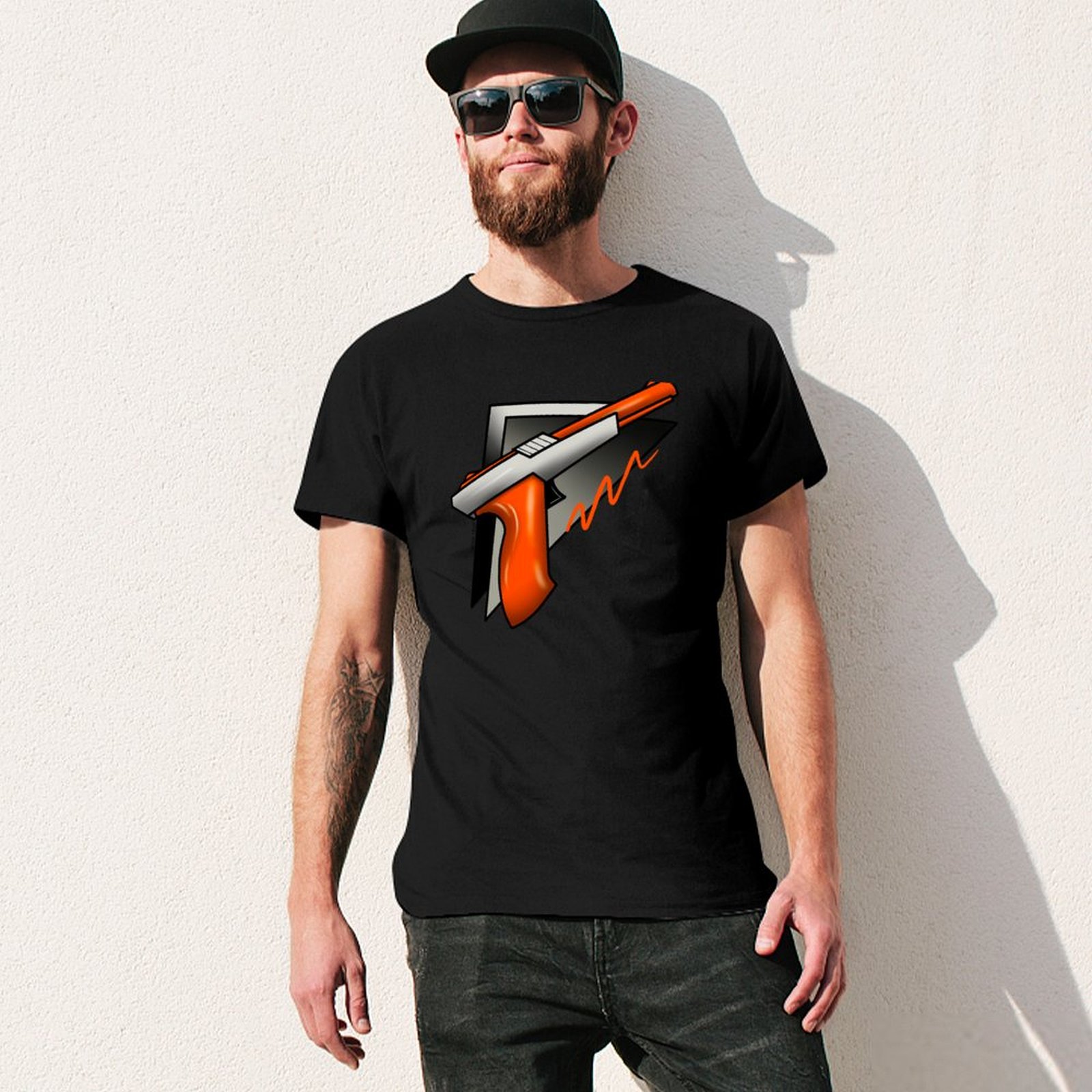 Camiseta con diseño de pistola - Retro Gaming Light Gun reseña y precio