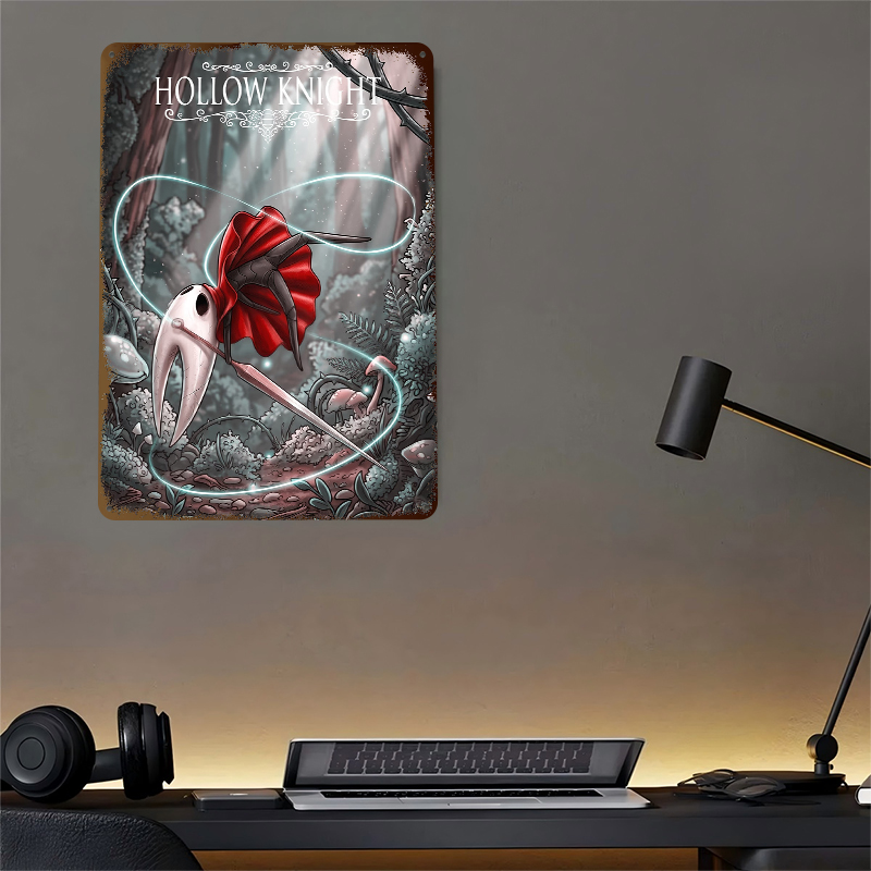 Póster Metálico con Diseño de  - Retro Knight Gaming reseña y precio