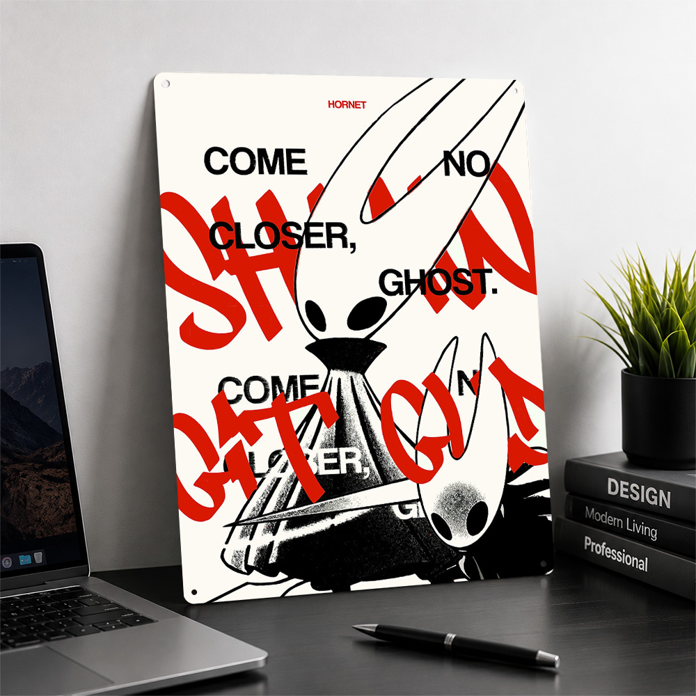 Póster Metálico de Hornet de H - Retro Knight Gaming reseña y precio