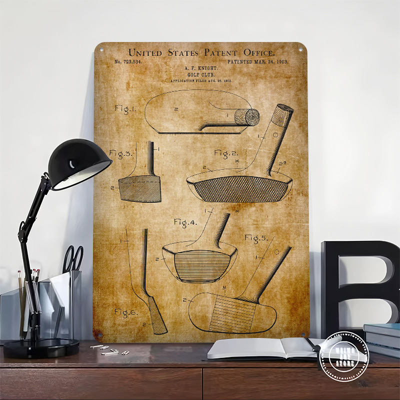 Póster de Metal Vintage Person - Retro Knight Gaming reseña y precio