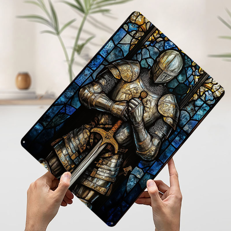 Placa Metálica Decorativa de C - Retro Knight Gaming reseña y precio
