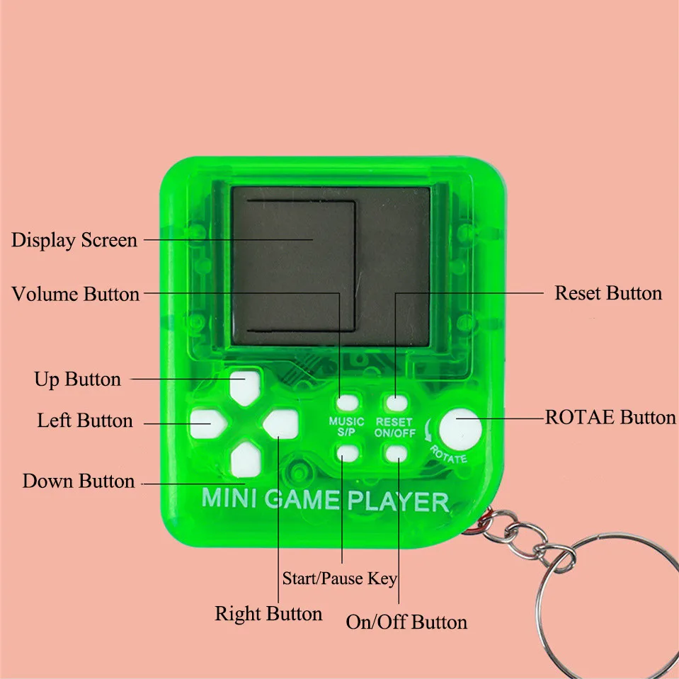Mini jugadores de juegos portá - Retro Gaming Console Lego reseña y precio