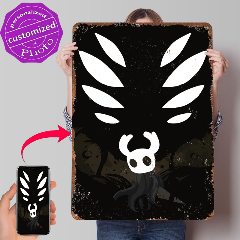 Póster Metálico Hollow Knight, - Retro Knight Gaming reseña y precio