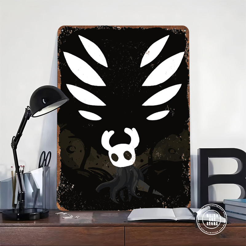 Póster Metálico Hollow Knight, - Retro Knight Gaming reseña y precio