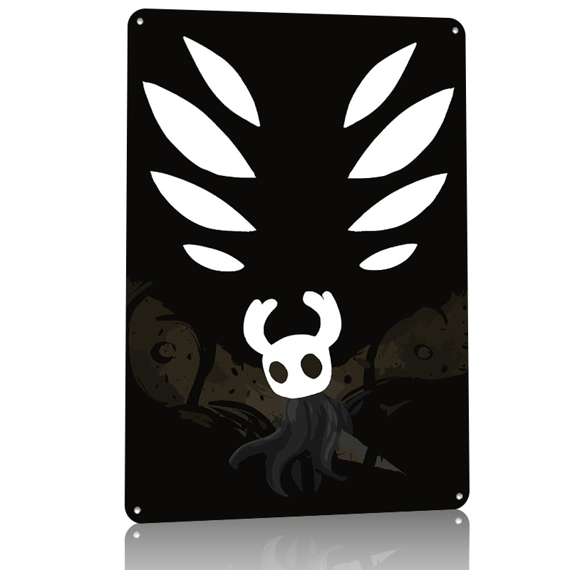 Póster Metálico Hollow Knight, - Retro Knight Gaming reseña y precio