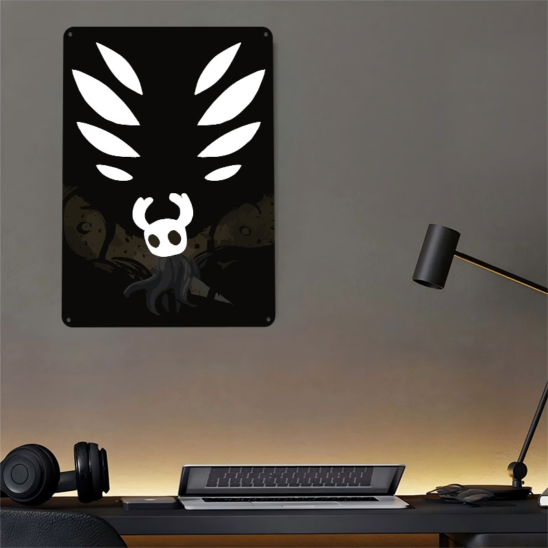 Póster Metálico Hollow Knight, - Retro Knight Gaming reseña y precio