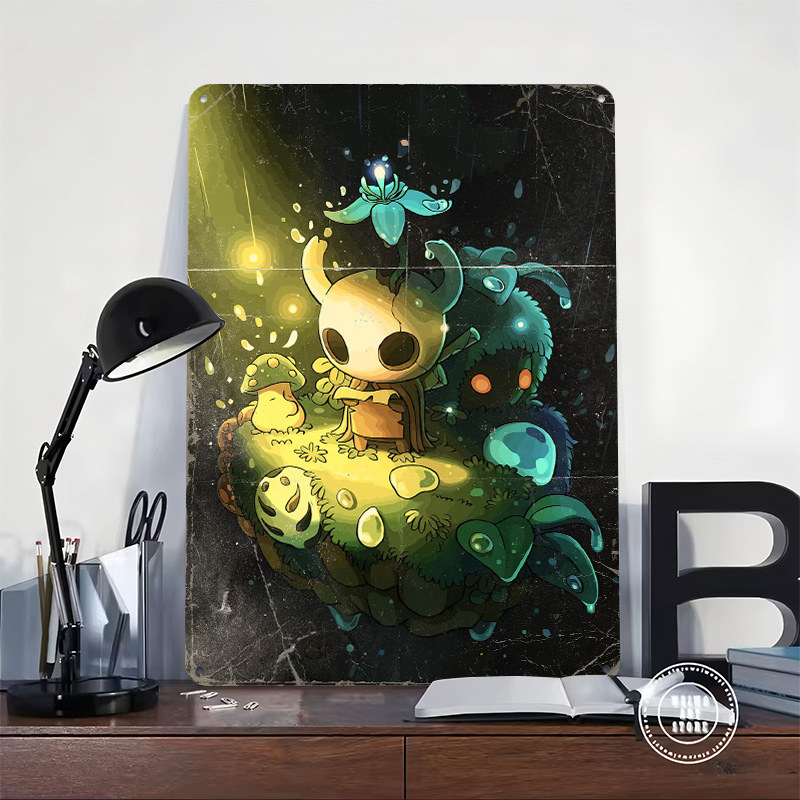Póster de Metal con Personajes - Retro Knight Gaming reseña y precio